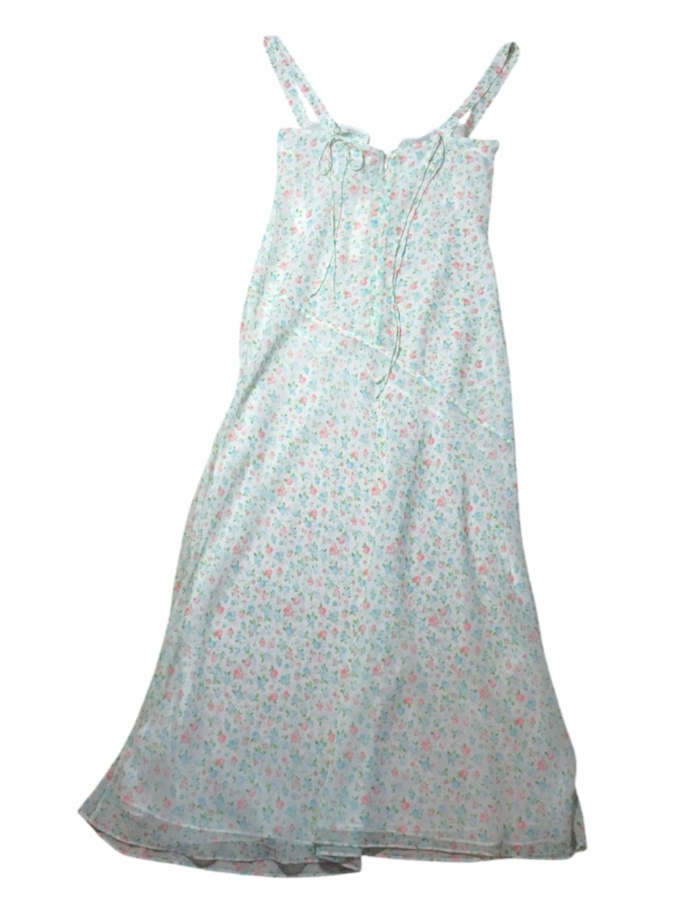 For Love & Lemons Pastel Floral Summer Breeze Maxi Dress Womans M - Picture 8 of 8